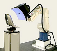 Curved and Mirror Exterior Surface Inspection Robot